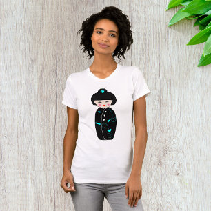Geisha Cartoon Womens T - Shirt
