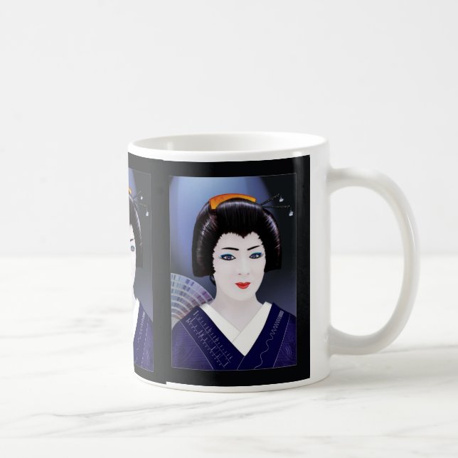 Geisha Color Tasse (Rechts)