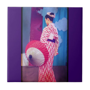 Geisha Dance Fliese