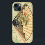 Geisha-Fan mit Blätter und Blumendruck Case-Mate iPhone Hülle<br><div class="desc">Dieser schöne Druck hat einen Geishafan,  der vorstehend gegen einen Hintergrund des sich hin- und herbewegenden Blätter gekennzeichnet wird. Der Fan hat auch ein reizendes und stilvolles Blumenmuster auf ihm. Fans der asiatischen Kunst sollten dieses ihrer Sammlung hinzufügen!</div>