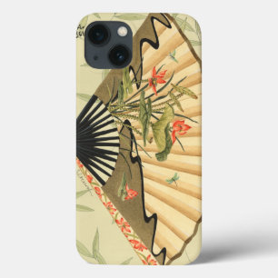 Geisha Fan with Leaves and Floral Print Case-Mate iPhone Hülle