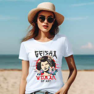 GEISHA Frau der Kunst T-Shirt