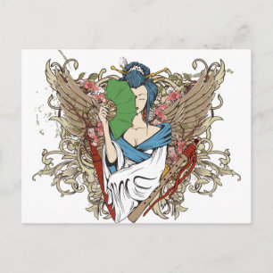 Geisha Gifts Postkarte