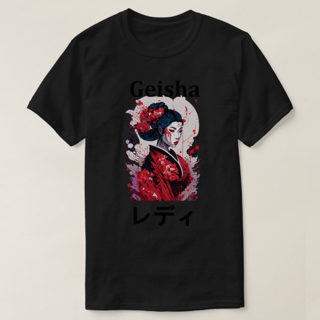 Geisha girl T-Shirt (Design vorne)
