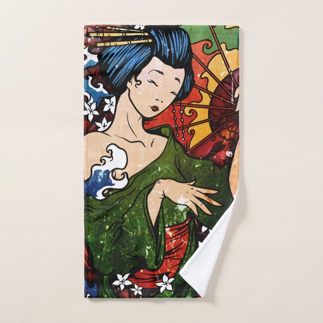Geisha Handtuch (Handtuch)