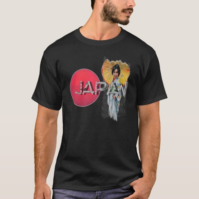 Geisha-Hemd T-Shirt (Vorderseite)