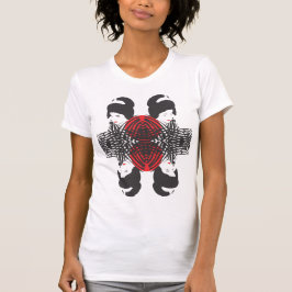 Geisha in den fours "eine Reflexion " T-Shirt