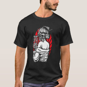 Geisha Japan Flag Japanische Frauen Geisha T-Shirt