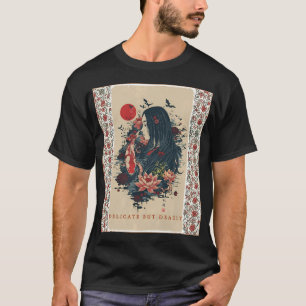Geisha Japanisch – Retro Japanische Geisha Ästhet T-Shirt