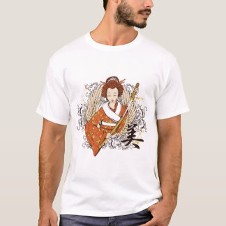 Geisha Künstlerische Kultur Süß T-Shirt