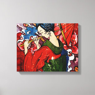 Geisha Leinwanddruck