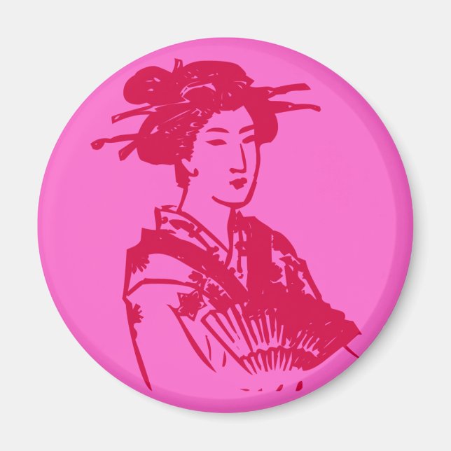 Geisha Magnet (Vorne)