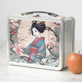 Geisha Metal Lunchbox