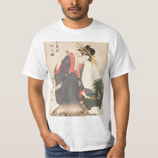 Geisha mit Spielzeug-Boot T-Shirt
