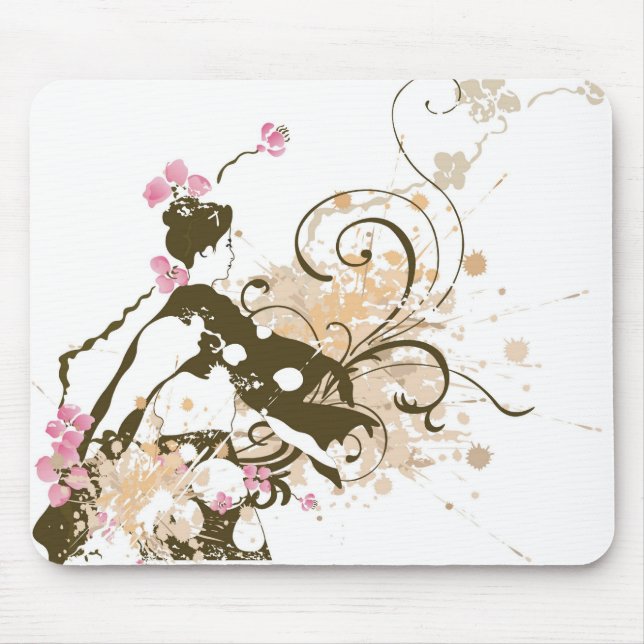 Geisha Mousepad (Vorne)