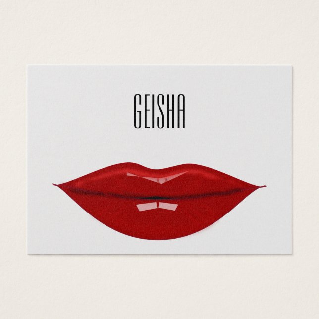 Geisha - Papiererzeugnisse (Vorderseite)