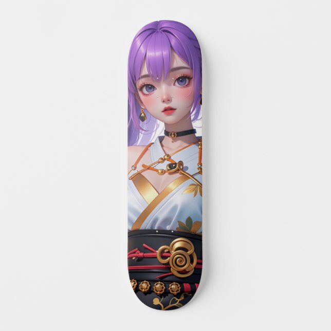 GEISHA PIRATE 10 SKATEBOARD (Vorderseite)