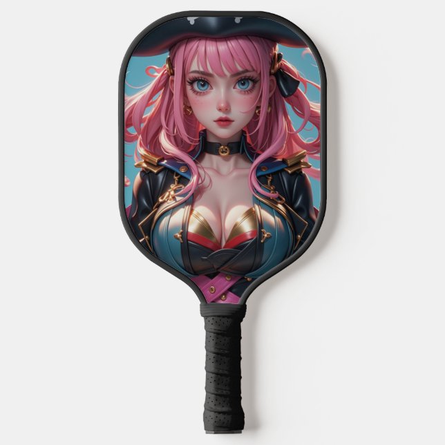 GEISHA PIRATE 3 PICKLEBALL SCHLÄGER (Vorderseite)