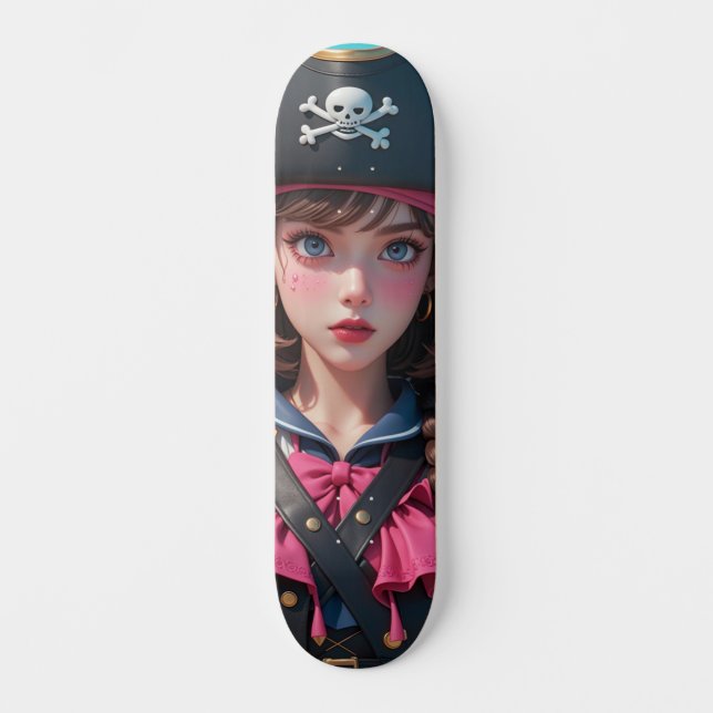 GEISHA PIRATE 5 SKATEBOARD (Vorderseite)