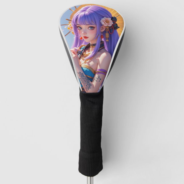 GEISHA PIRATE 8 GOLF HEADCOVER (Vorderseite)