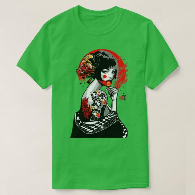 Geisha Pop T-Shirt (Design vorne)