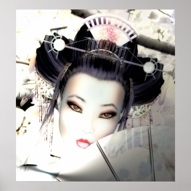 Geisha Poster (Vorne)