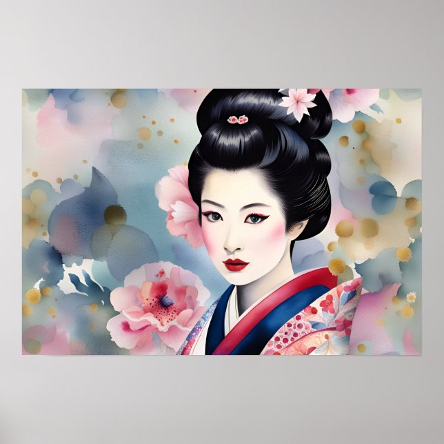 Geisha Poster (Vorne)