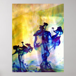 Geisha Promenade Poster