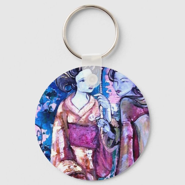 Geisha - SERIES Schlüsselanhänger (Vorderseite)