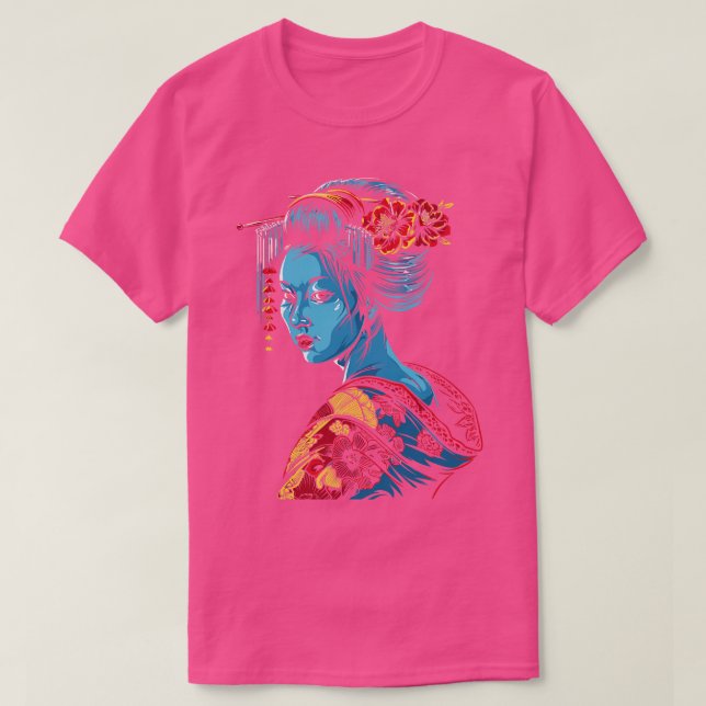 Geisha T-Shirt (Design vorne)