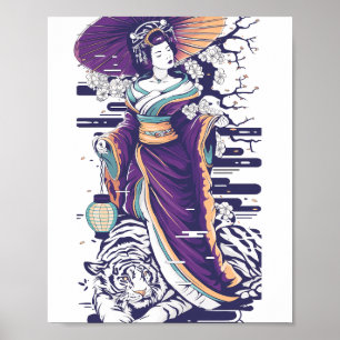 Geisha-Tigerschogun-Geisha 86014 Poster