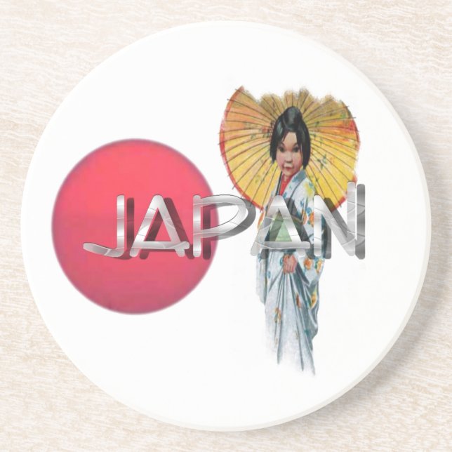 Geisha Untersetzer (Vorne)