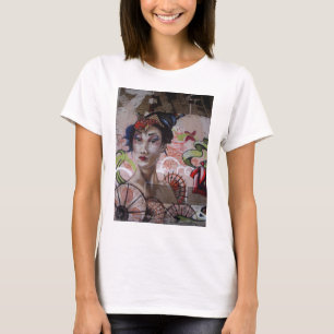 Geisha Urban Graffiti Street art T-Shirt