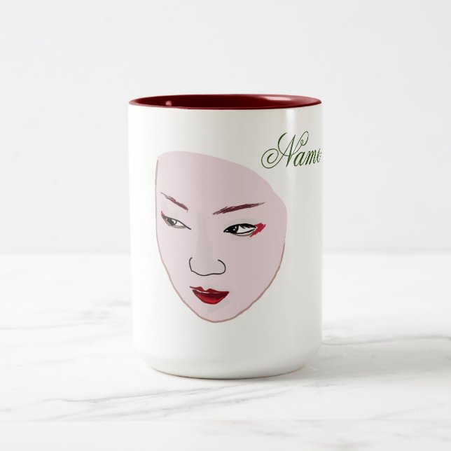 Geisha Zweifarbige Tasse (Mittel)