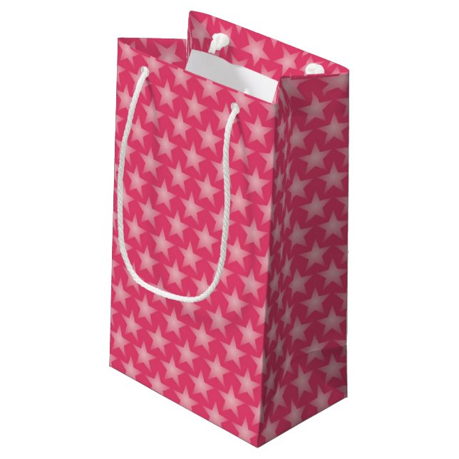 Geißblathintergrund Kleine Geschenktüte (Rückseite Schrägansicht)