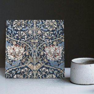 Geißblatt William Morris Wohndekoration Fliese