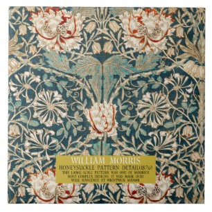 Geißblattmuster - Design von William Morris Fliese