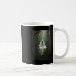 Geist auf der Swing in Blumenwald Halloween Vint Kaffeetasse