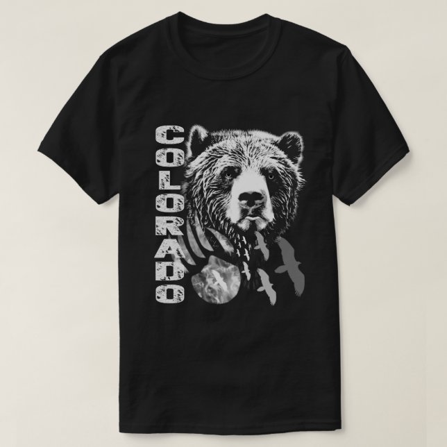 Geist-Bär T-Shirt (Design vorne)
