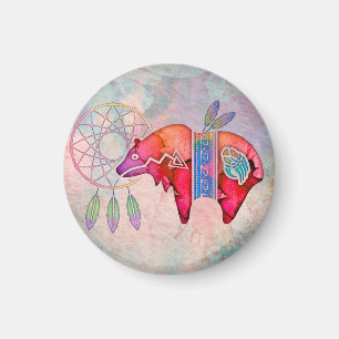 Geist-Bärn-Tiertotem-Magnet Magnet