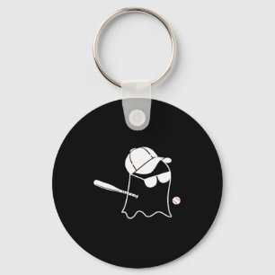 Geist Baseball Halloween Kostüm Lustiger Baseball Schlüsselanhänger