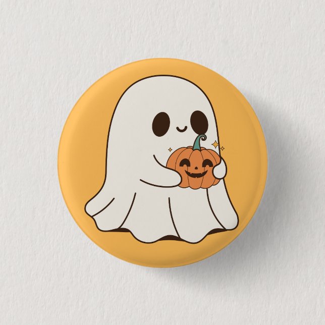 Geist Boo Button (Vorderseite)