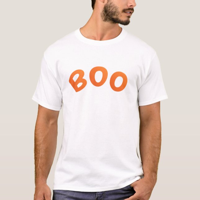 Geist Boo Halloween Junge Mädchen T-Shirt (Vorderseite)
