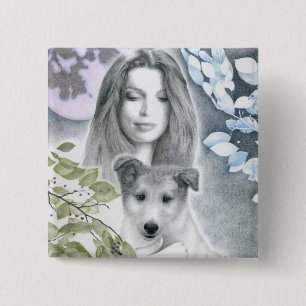 "Geist-Brücken" Knopf Button