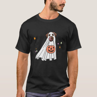 Geist Chocolate Labrador Retriever Boo Hund Hallow T-Shirt