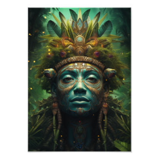 Geist der Ayahuasca Fotodruck