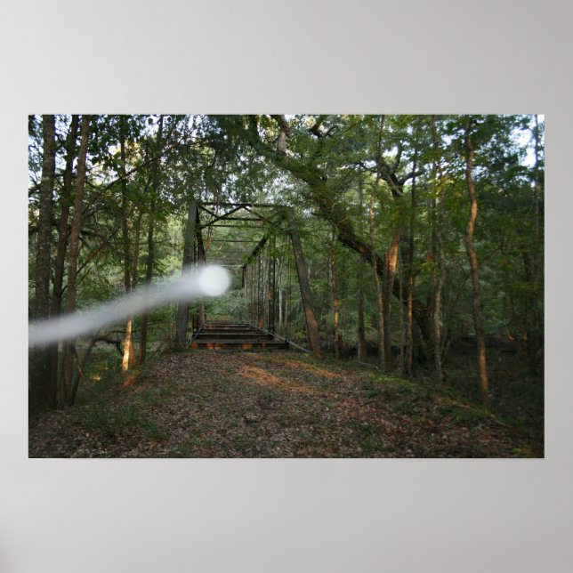 Geist der Bellamy Bridge Print Poster (Vorne)