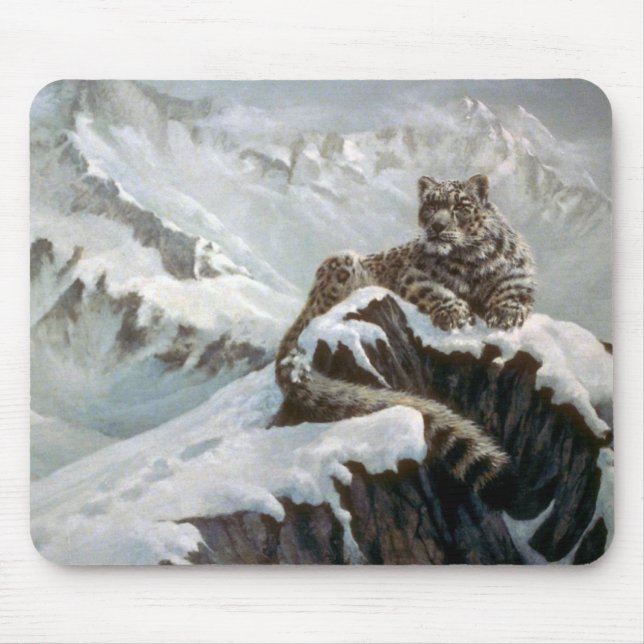 Geist der Berge, Schnee-Leopard Mousepad (Vorne)