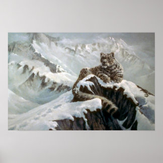 Geist der Berge, Schneeleopard Poster