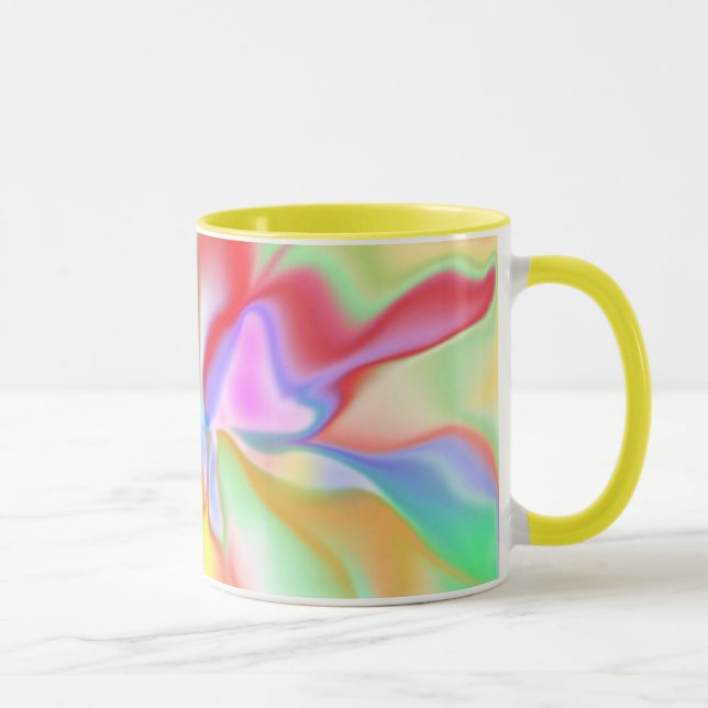 Geist der Blume Keramik Tasse (Rechts)